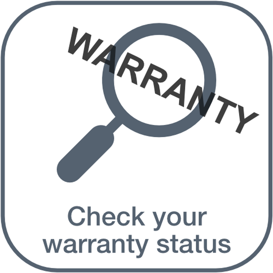Check your warranty status