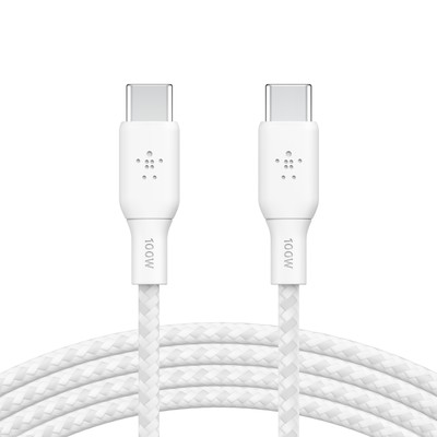 Belkin BOOST↑CHARGE™ USB-C TO USB-C Cable 100W, 2M - White, Apple  Computers, iMac, Macbook, iPads Auckland